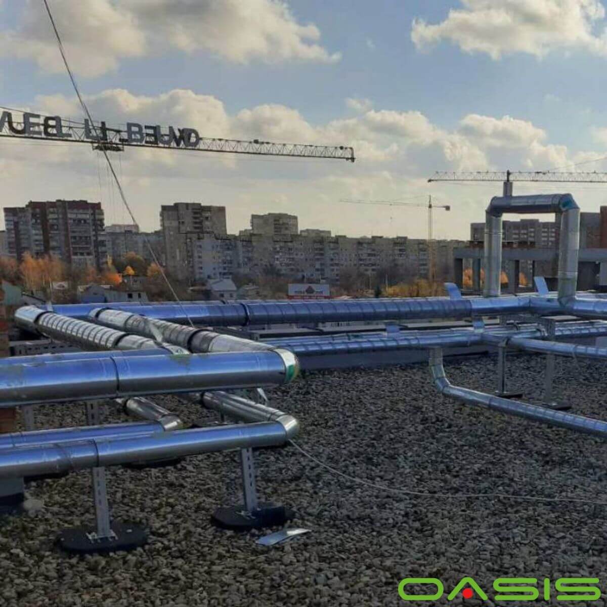 встановлення теплотрас наші роботи