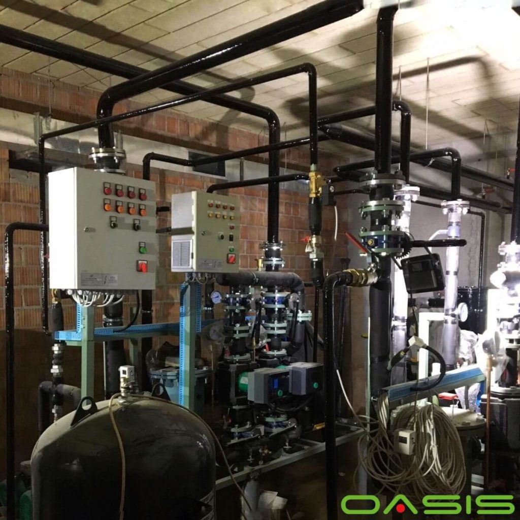 монтаж ІТП фірми HERZ