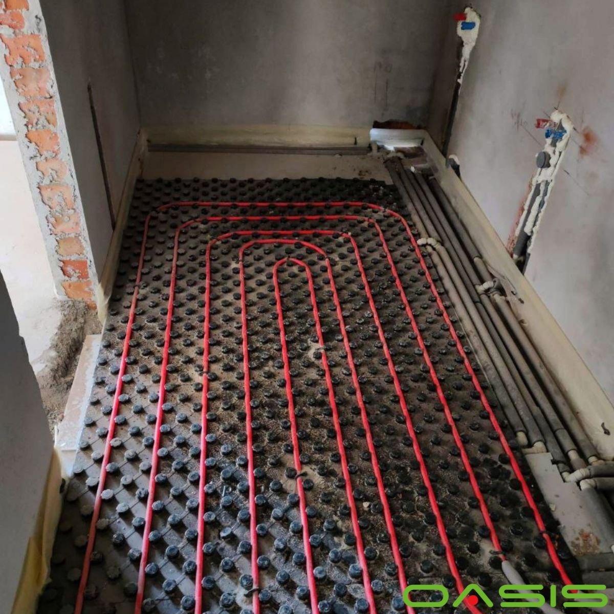 монтаж теплої підлоги Оазис Комфорт