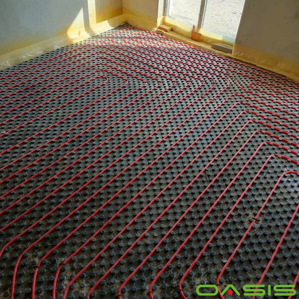 монтаж системи підлогового опалення та внутрішніх інженерних мереж