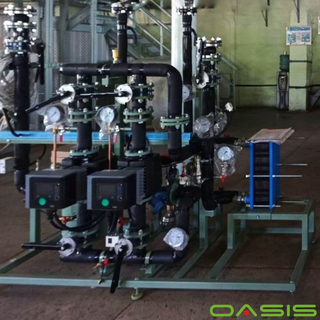 монтаж ІТП Оазис Комфорт