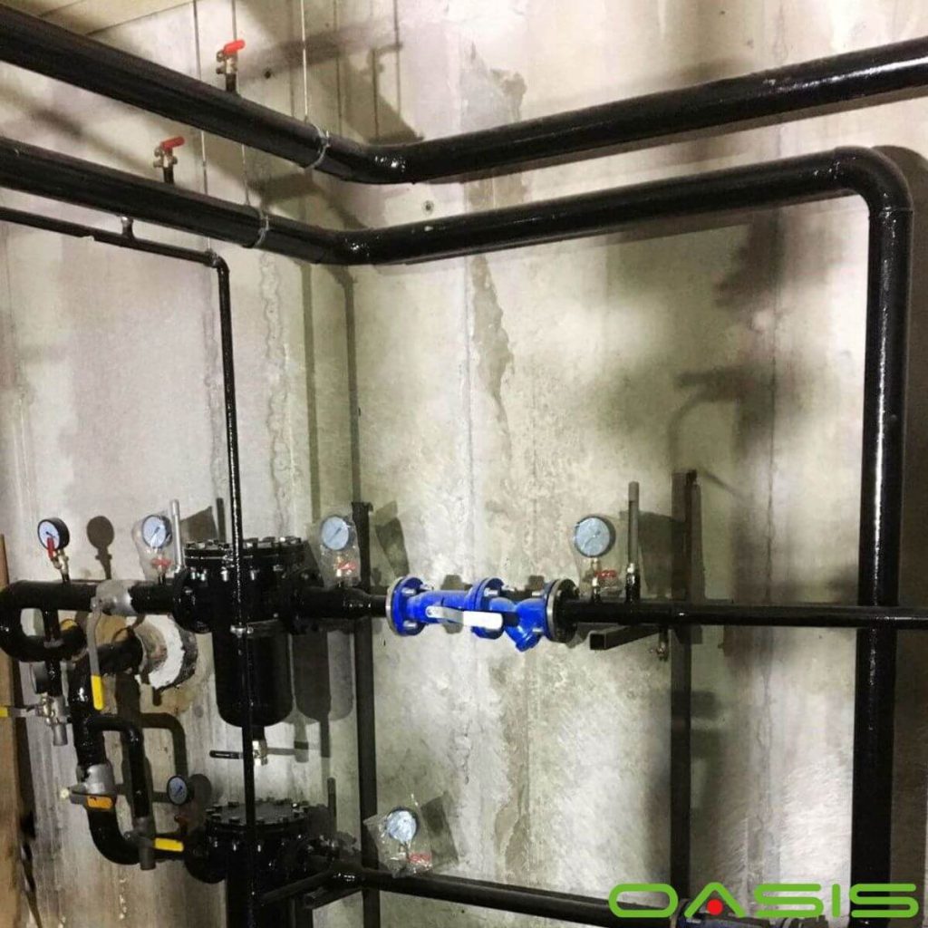 монтаж теплопункту шламовідмулювачі