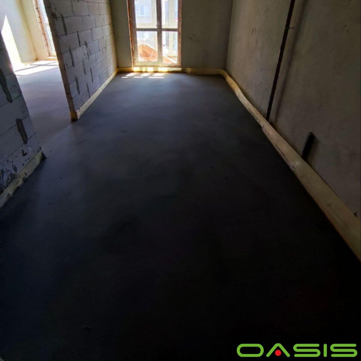 наші роботи цементно-піщана стяжка