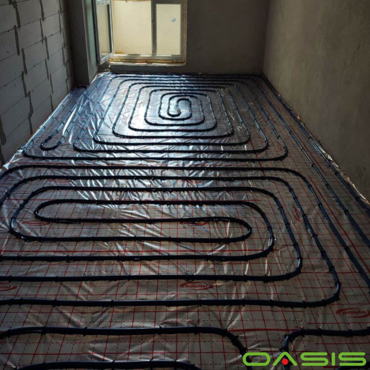 vонтаж системи опалення та водопостачання