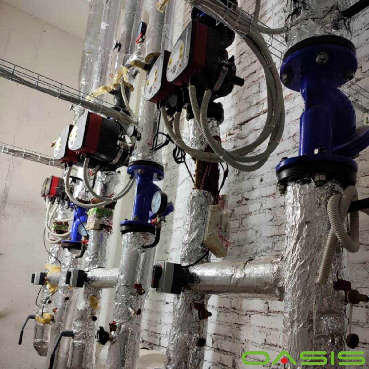 встановлення розподільчого колектора