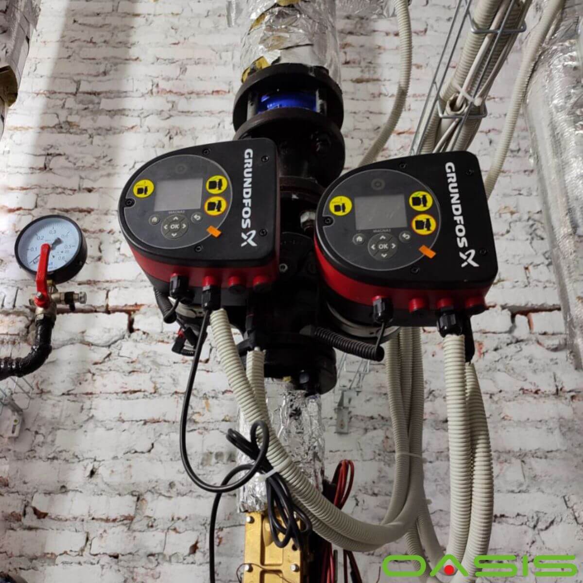 насос grundfos компанією Оазис Комфорт