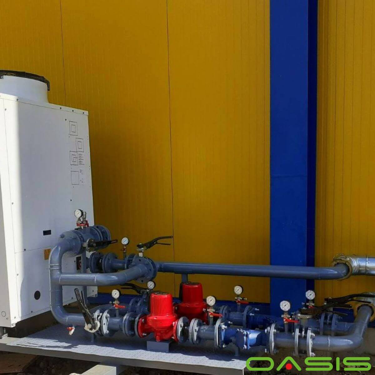 монтаж холодильна машина Оазис Комфорт