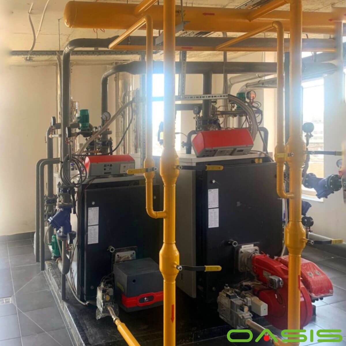 влаштування дахової котельні