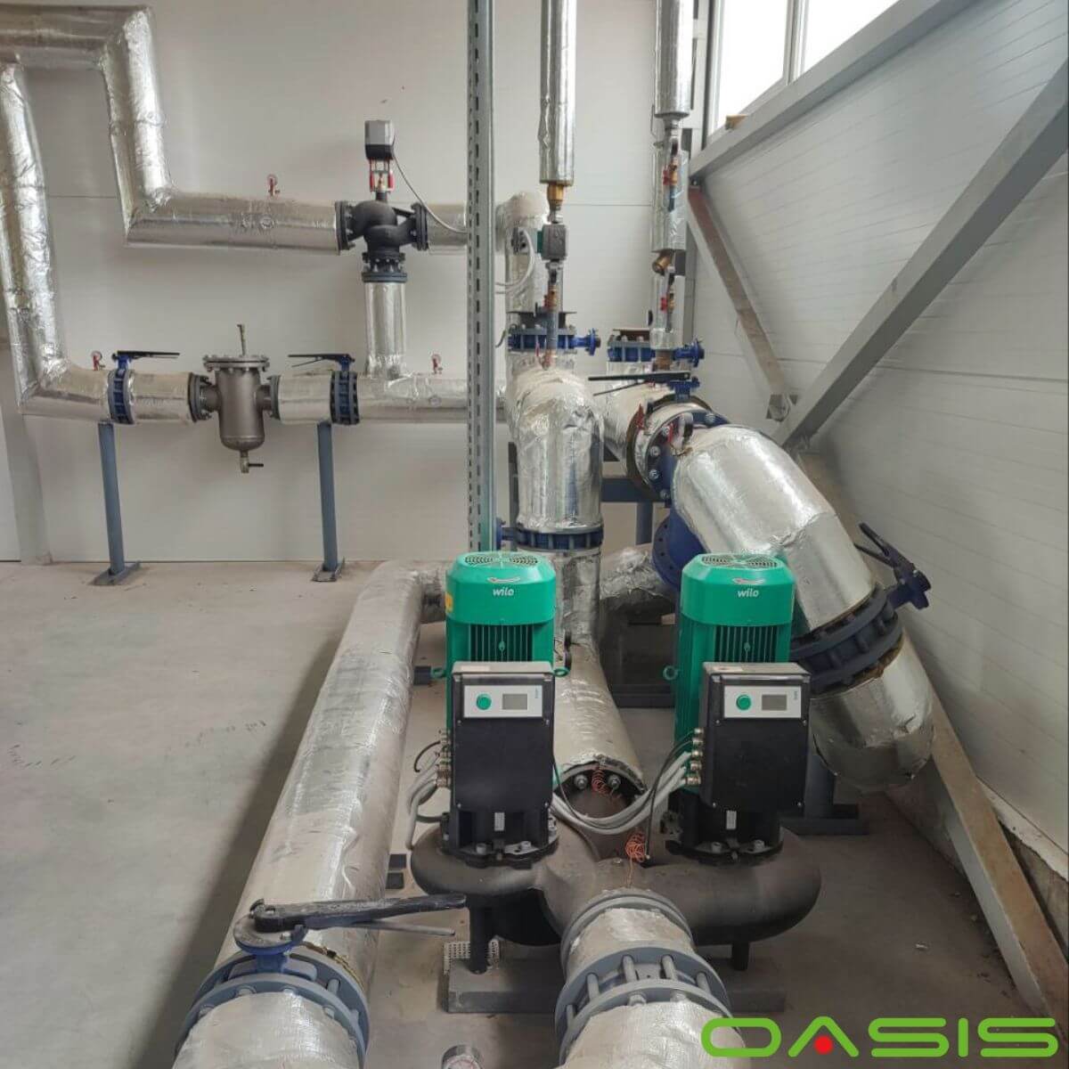 насоси вілло котельня