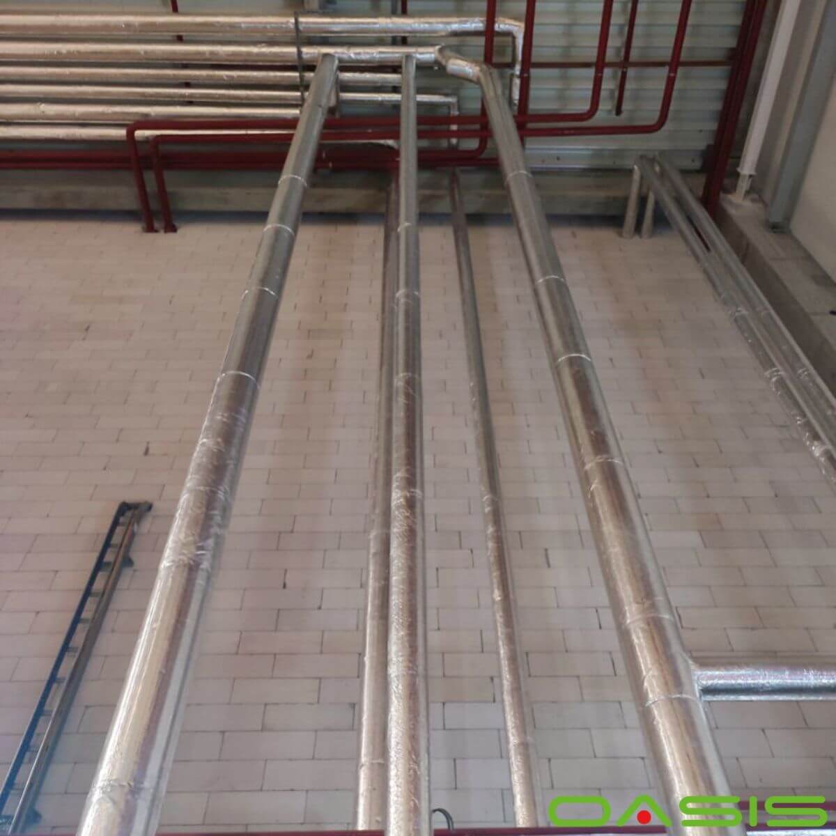 система трубопроводів опалення