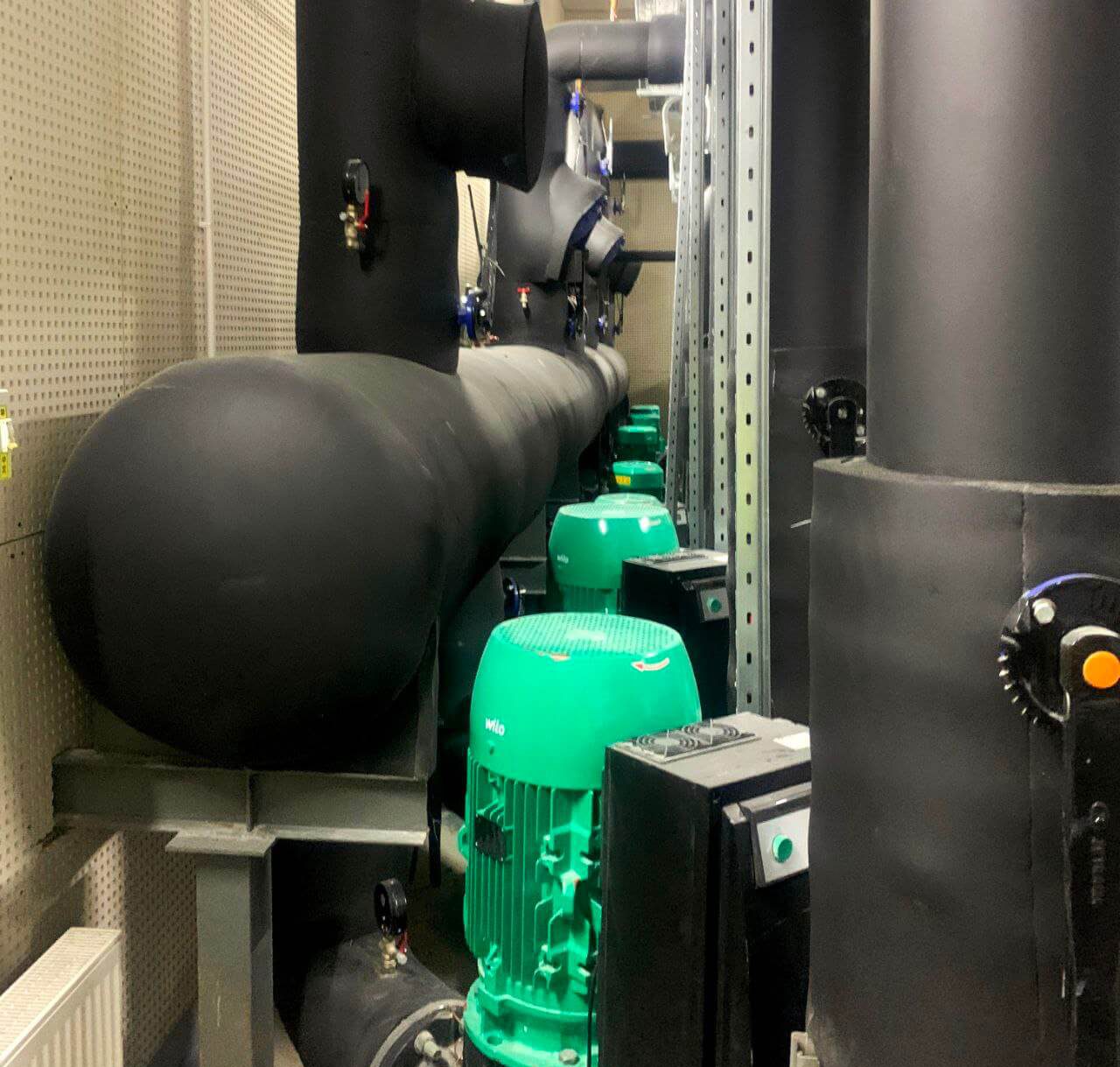 монтаж теплових насосів