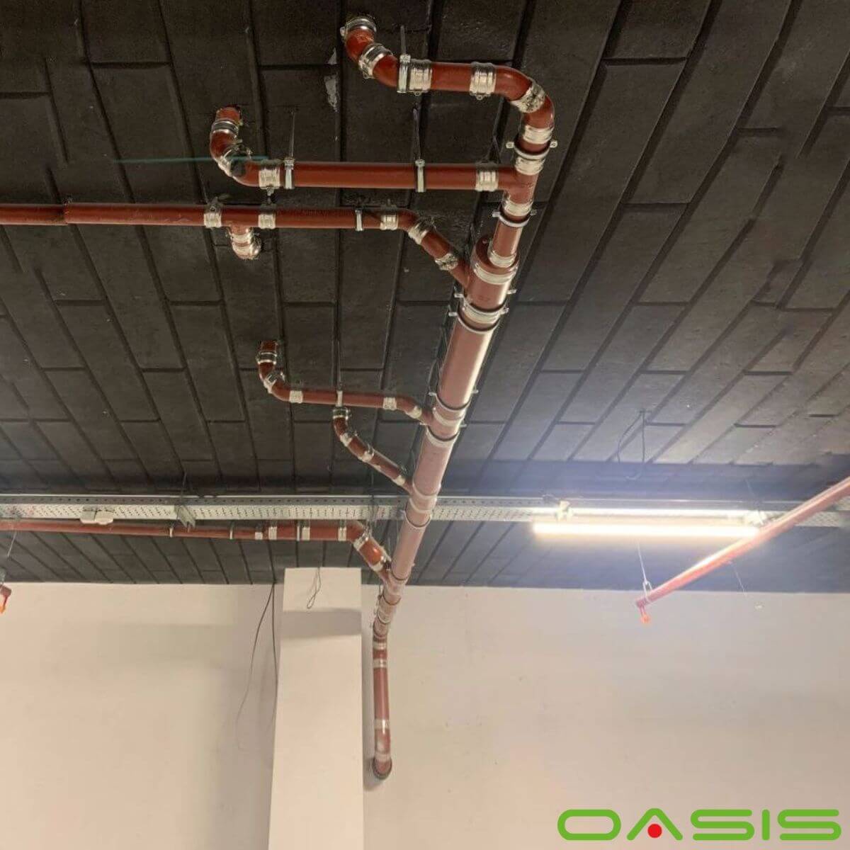 монтаж чавунної каналізації компанією Оазис Комфорт