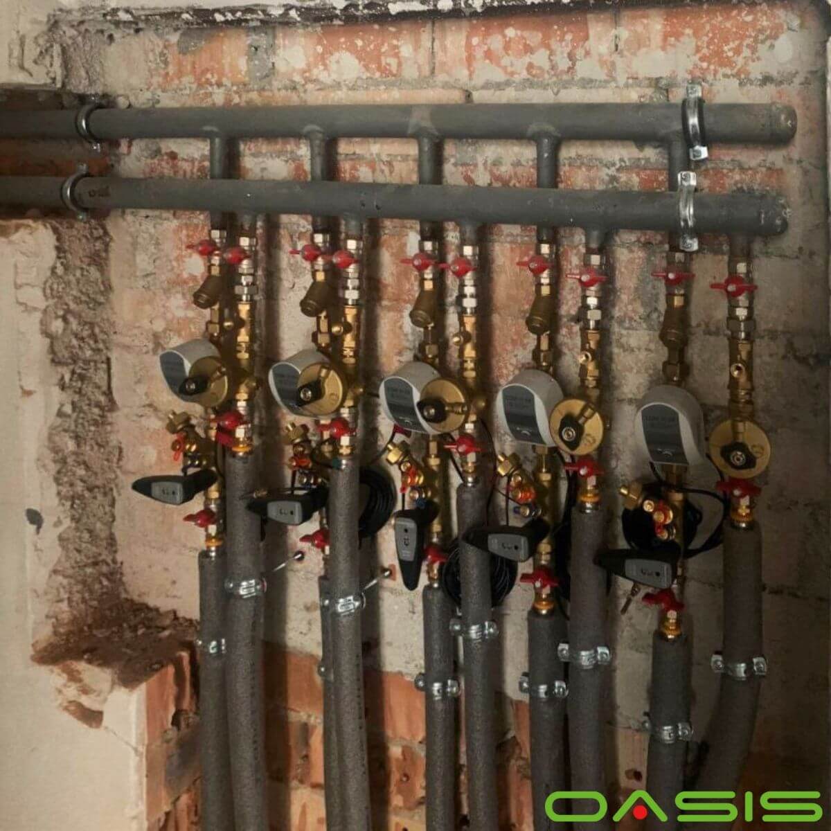 гребінка системи опалення